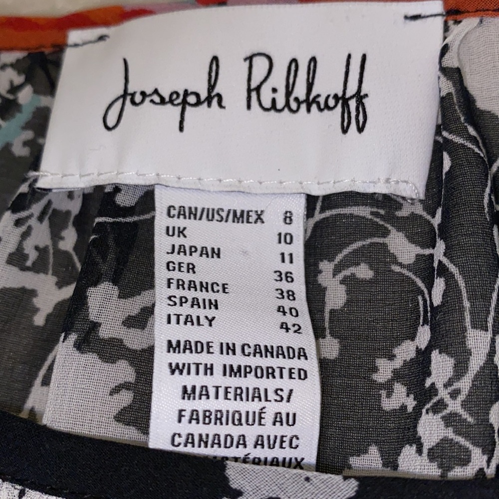 Joseph Ribkoff Multi Top - Picture 10 of 13
